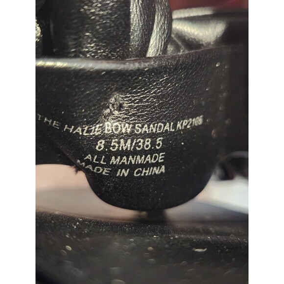 Katy Perry The Halie Bow Sandal Black Slide Sandals Women Size 10 - Picture 5 of 5